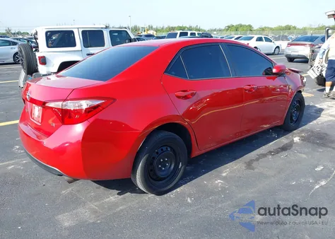 2019 Toyota Corolla Le из США, поврежденный, VIN 2T1BURHEXKC192487